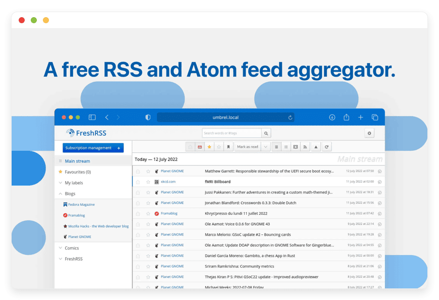 Open-source Feedly alternatives in 2026