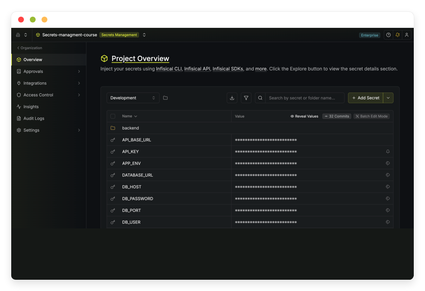 Infisical Preview Image