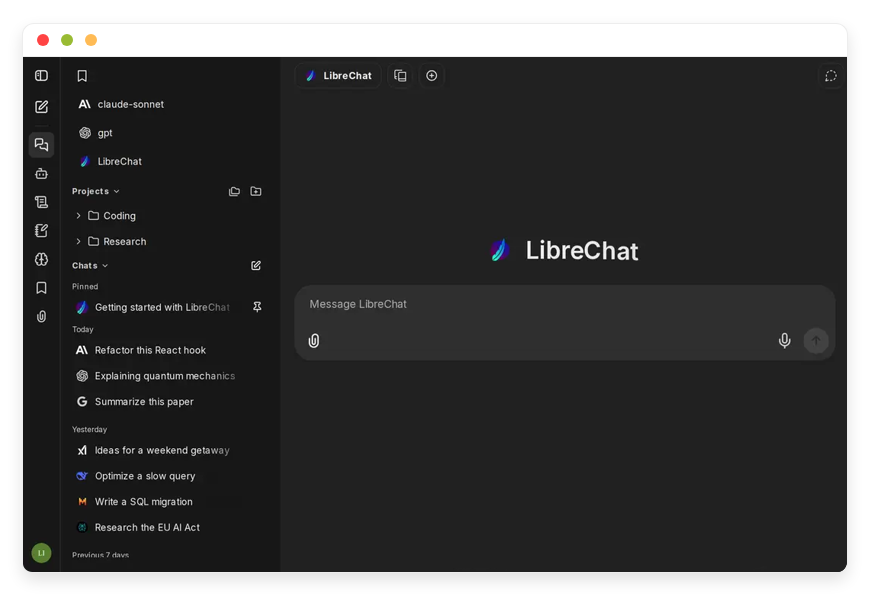 LibreChat Preview Image