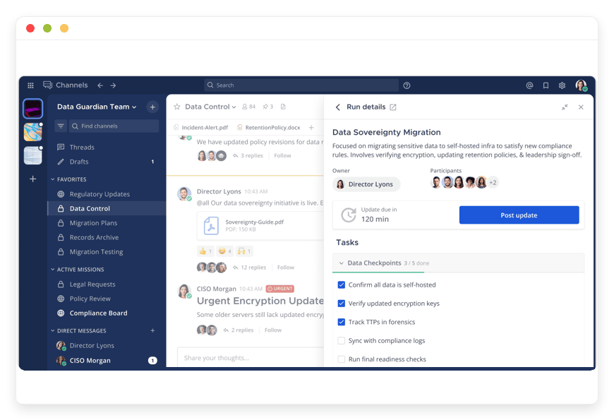 Mattermost Enterprise Preview Image