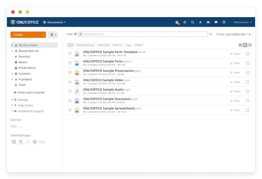 OnlyOffice Docs Preview Image