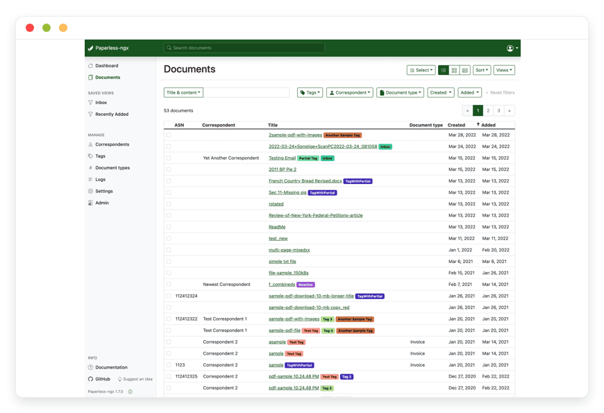 Paperless NGX Preview Image