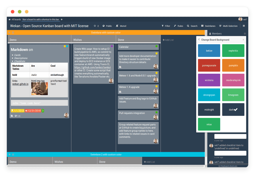 Wekan Preview Image