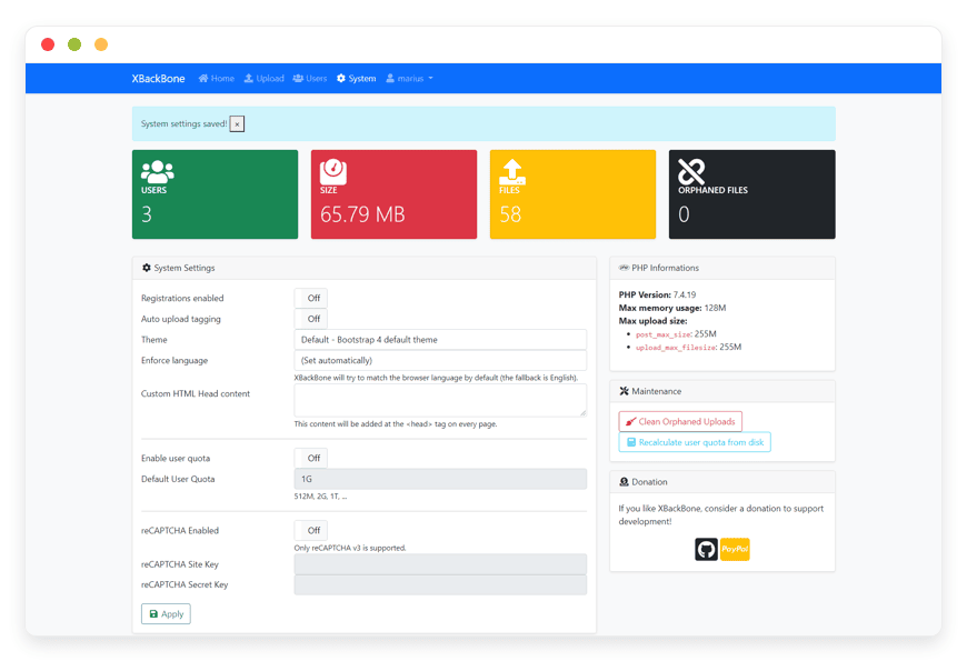 XbackBone Preview Image