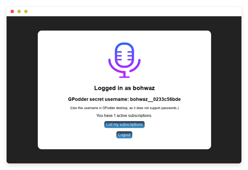 oPodSync Preview Image